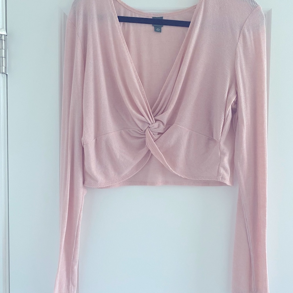 Wild Fable pink crop top